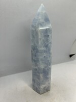 Kék kalcit ásvány obeliszk 22 cm magas