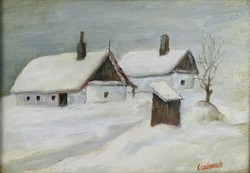 1T281 Csikós Miklós : "Hódtói tél"