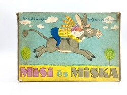 Misi és Miska - Tankó Béla rajzai, Benjámin László versei, 1962 - Ritka kiadvány