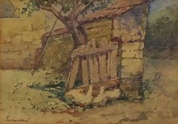 1T286 Gerhardt Alajosné : Tanyaudvar