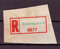50-es évek "Ragjegy" kivágáson Balassagyarmat