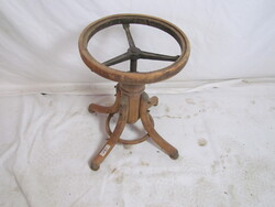 Antik Thonet zongoraszék (csiszolt)