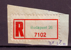 50-es évek "Ragjegy" kivágáson Budapest 26