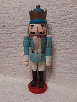 Klasszikus,régebbi funkciónális Diótörő katona.36 cm.