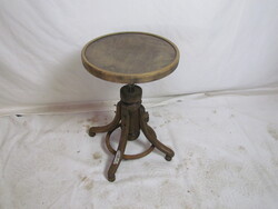 Antik Thonet zongoraszék (csiszolt)
