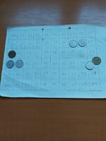 MAGYAR NÉPKÖZTÁRSASÁG 1 + 2 FORINT 1967, 1968, 1980, 1981, 1989, 1970, 1989 7 DB V13