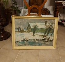 Gallery painting by József Mészáros!