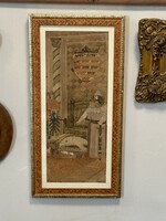 Antique Painting with Coats of Arms