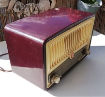 COLLECTORS! PHILIPS vintage retro tube bakelite radio, maybe from the 50s?