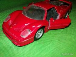 MAISTO Ferrari F-50 nagyobbacska fém kisautó modellautó 1 :39 méret a képek szerint
