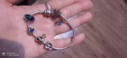 Original Pandora Silver Bracelet/Charmed Bracelet