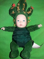 MINŐSÉGI 2001. Anne Geddes KAKTUSZ KIRÁLYLÁNY szerethető GYŰJTŐI művészbaba 20 cm a képek szerint