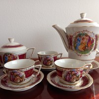 Extrém ritka Zsolnay kávés készlet