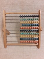 Régi abacus, abakusz, számolókeret