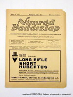 1942 június 10  /  NIMRÓD VADÁSZLAP  /  Ssz.:  12603