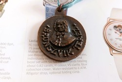(K) Brunszvik Teréz Óvónőképző Szarvas bronz plakett