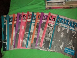 1978 1.és 18- 27 szám RAKÉTA REGÉNYÚJSÁG magazin 11.darab egyben a képek szerint