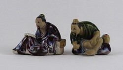 1T439 Keleti kerámia szobor pár