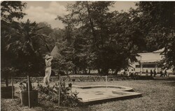 643 --- Futott képeslap   Miskolc-Tapolca - Park részlet