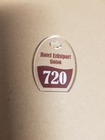 720-as Relikvia Ezüstpart  Szallodai , Hotel kulcstartó SILVER BEACH kulcs