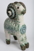 Simó Ágoston samott kerámia kos