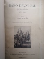 BÁRÓ DÉVAY PÁL ALTÁBORNAGY (1735-1800) - írta FEST ALADÁR