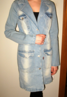 GYÖNYÖRŰ VINTAGE NŐI FARMER KABÁT