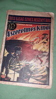 1940.Csurka Péter :A szerelmes kínai regény ponyva könyv RITKASÁG a képek szerint