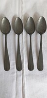 Bachmann zinnstahl antique pewter teaspoons 4 pcs