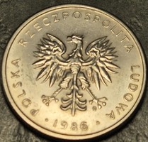 Poland, 10 zlotys 1986.