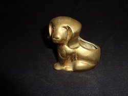 Brass dog cigarette holder