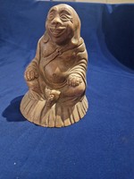Kerámia  vidám mosolygós buddha jelzet
