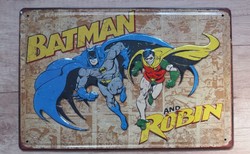 Fém kép Batman and Robin (20036)
