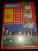 1981. június. XXVII évf.6 sz. Labdarúgás 1980-81 évi bajnokcsapat: Ferencváros