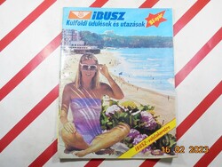 Régi retro újság - iBUSZ Külföldi üdülések és utazások - 1985. nyár - utazási katalógus