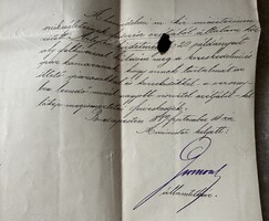 Magyar Királyi Honvédelmi Miniszter árlejtési hirdetménye 1889