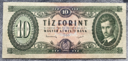 Rákosi címeres TÍZ FORINT bankjegy 1949