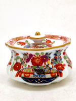 Meissen Porcelain Kakeimon Flower Inkpot with Lid 5.5cm 18th Century
