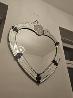 Art deco venetian mirror