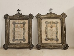 Religious frames (bronze keret)
