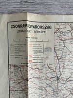Csonka Magyarország térkép(Csak szolgálati használatra 1943)