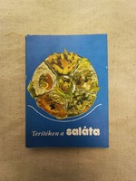 Terítéken a saláta, retró szakácskönyv