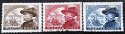 PS1198-200  / Magyarország 1950 Bem József  I. bélyegsor pecsételt