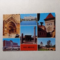 Vas megye képeslap - Ják, Szombathely, Köszeg, Bük, Szombathely, Sárvár