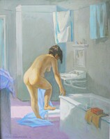 Csáki-Maronyák József “Törülközős akt”