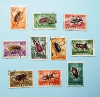 (Z) 1954. Rovarok sor - (Kat.: 800.-) - LEÍRÁS!!!