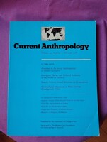 Current Antropológia. Angol nyelvű magazin, könyv.
