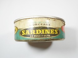 Retro Sardines konzerv doboz konzervdoboz - Product of the USSR szovjet gyártmány