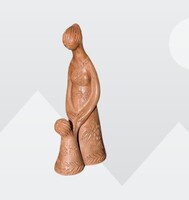 Jelzett Homolya kerámia szobor