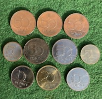 Ft érmék emlékváltozat